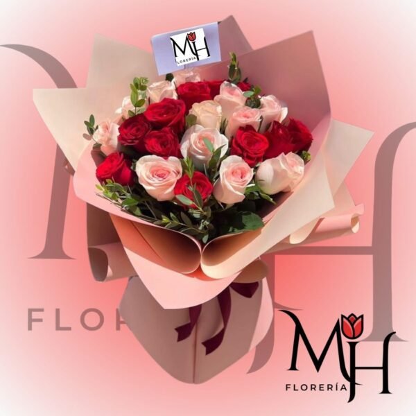 Ramo de 18 rosas